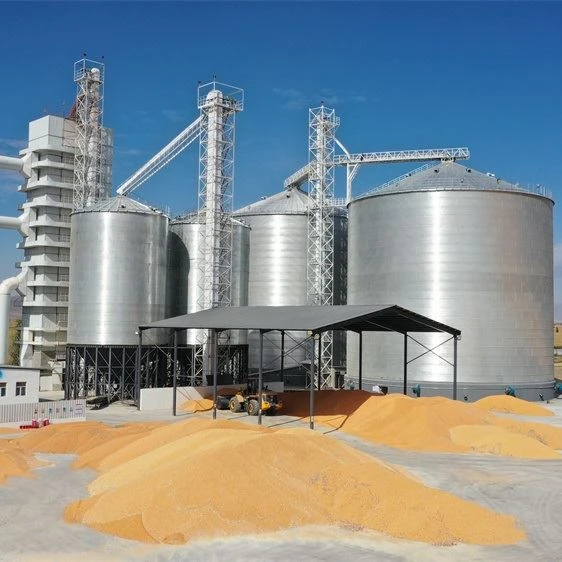 Jekleni silos/zrni